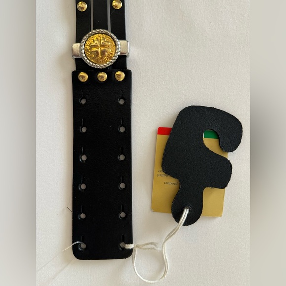 MAJE Black Jeweled Coin Belt NWT - Picture 5 of 8